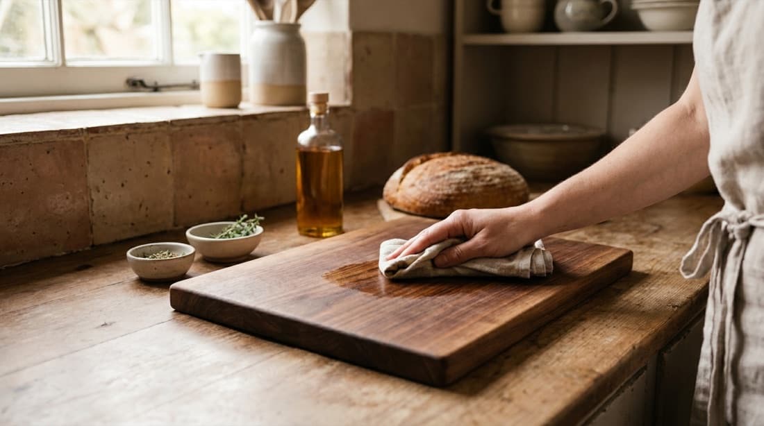 Cómo cuidar tu tabla de madera artesanal