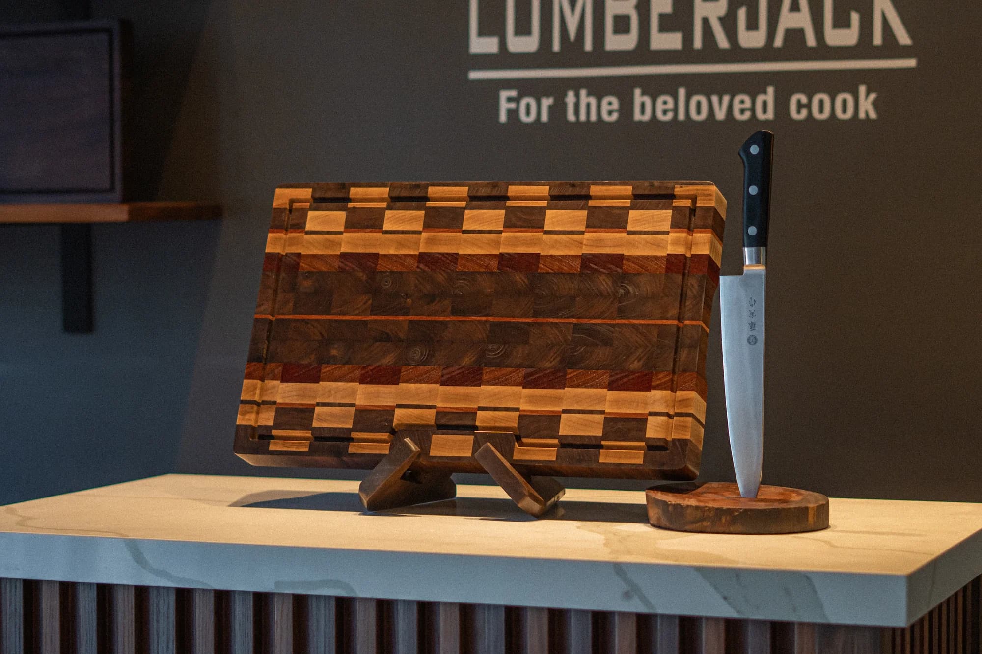Tabla Gourmet End Grain · tabla de madera
