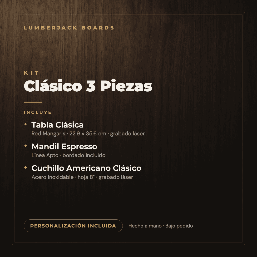 Kit Clásico 3 Piezas — imagen 1