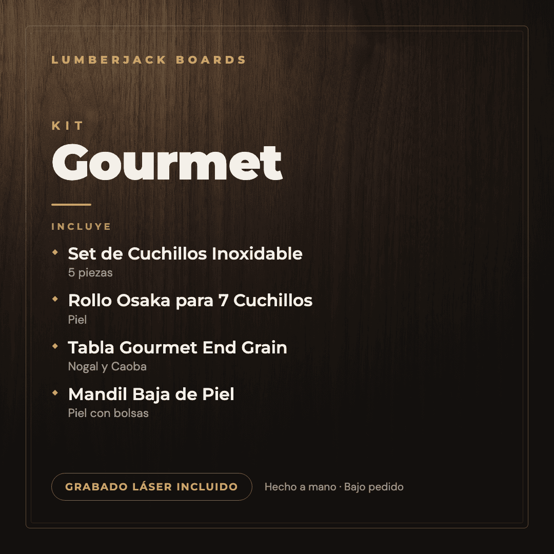 Kit Gourmet · kit para chef