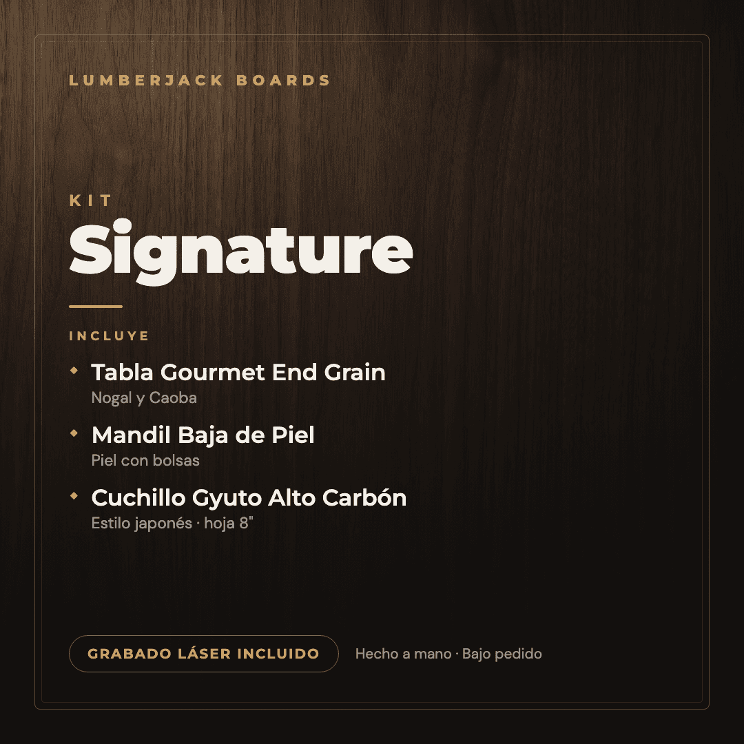 Kit Signature · kit para chef
