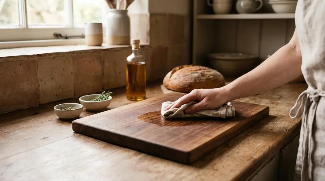 Cómo cuidar tu tabla de madera artesanal