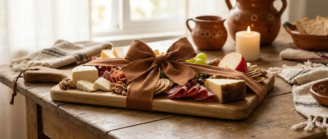 Tabla de quesos para regalo: bodas, aniversarios y eventos