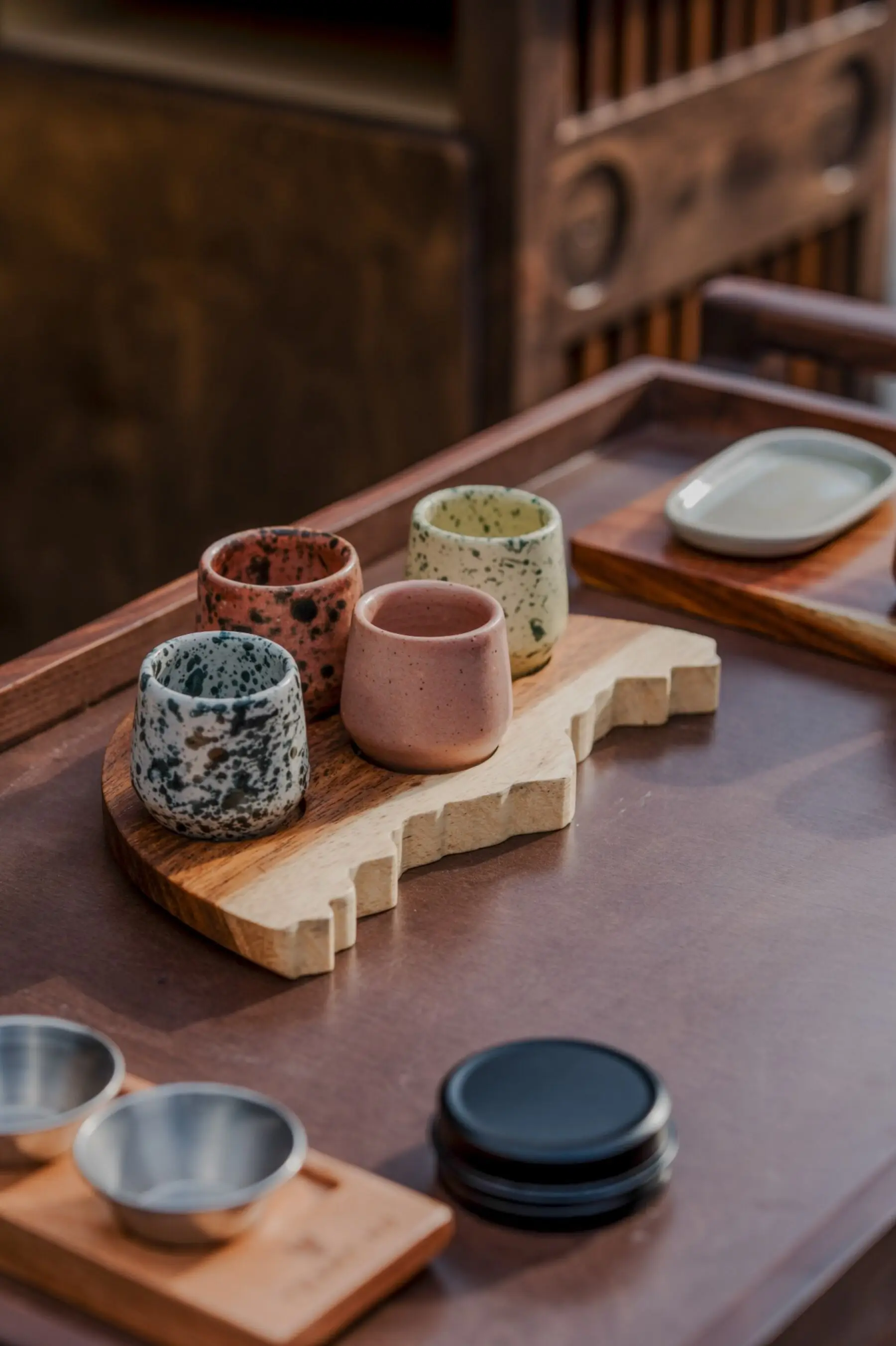 Tablas Lumberjack en una cocina mexicana